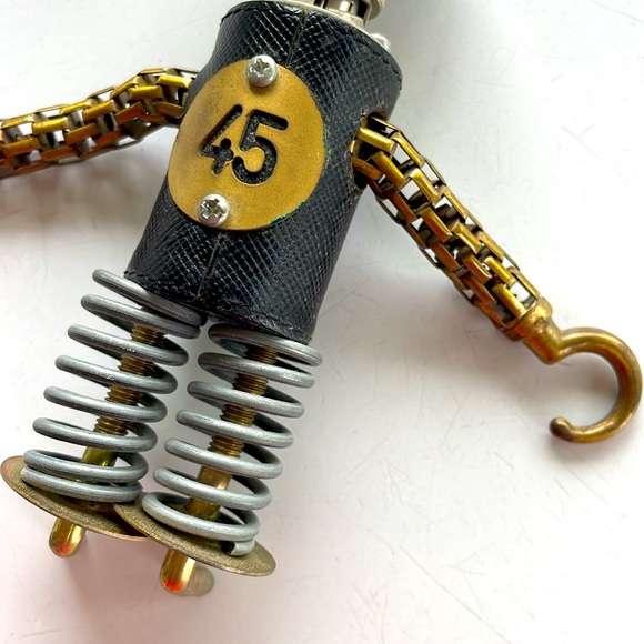 Vintage PRADA Bag Charm  2AR250 Robot tin Trick Series - RARE! - Picture 8 of 10